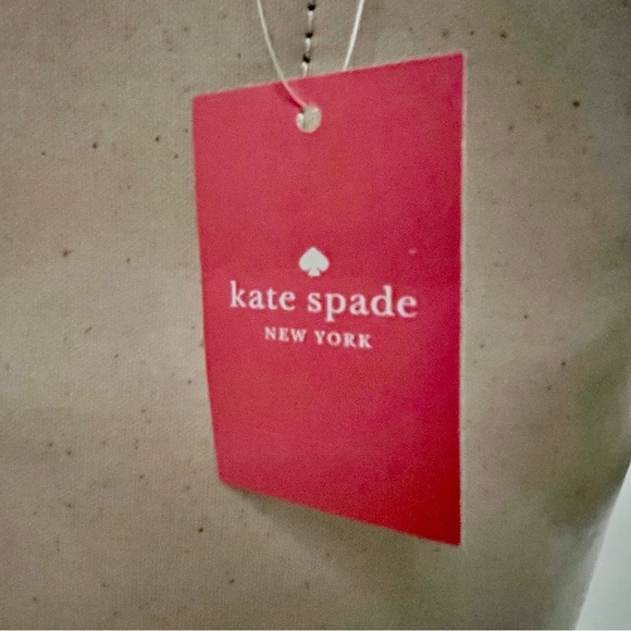 KATE SPADE NEW YORK Yours Truly Heart Stripe Hallie Medium Tote - Love L… - Picture 12 of 14